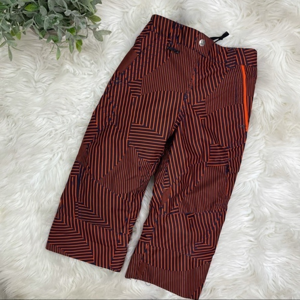 Spyder Red‎ Striped Ski Snowboarding Pants